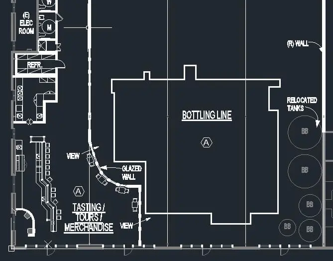 Computer generation of a floor plan.
