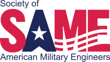 Society of Same American Military Engineers logo.