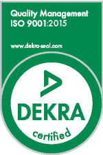 Dekra logo.