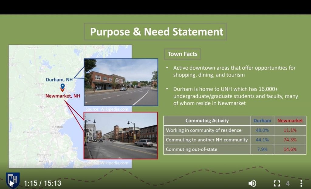 Capstone Trail Purpose and Need Statement.