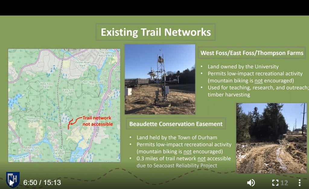Capstone Trail Existing Trail Networks.