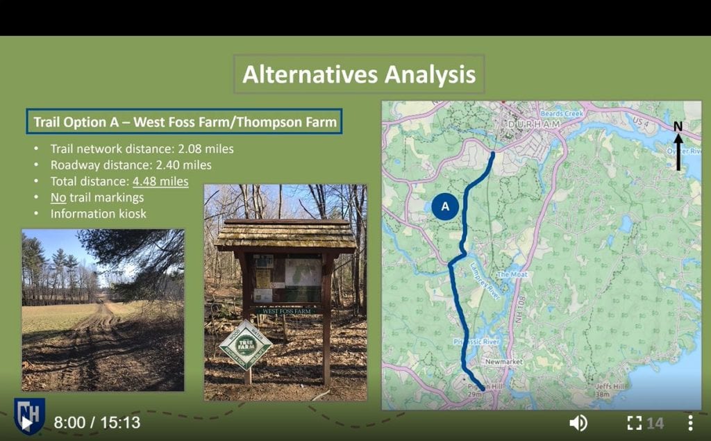 Capstone Trail Alternatives Analysis.