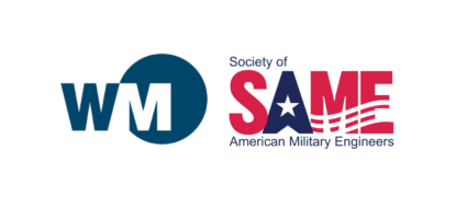 Wunderlich-Malec and Society of Same American Military Engineers logos.